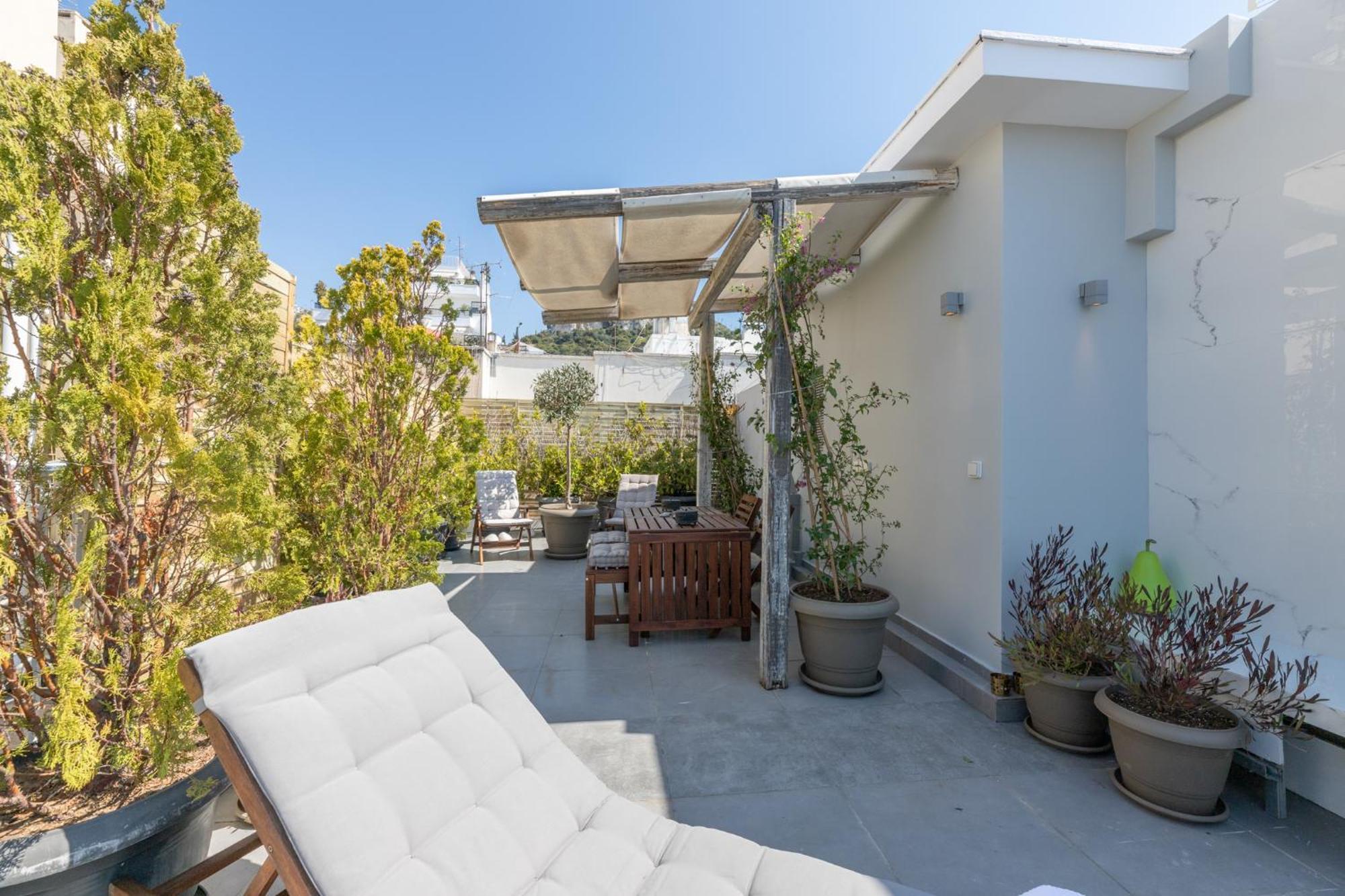 Top Kolonaki Studio+Terrace Stunning Acropolis Views Athens Luaran gambar