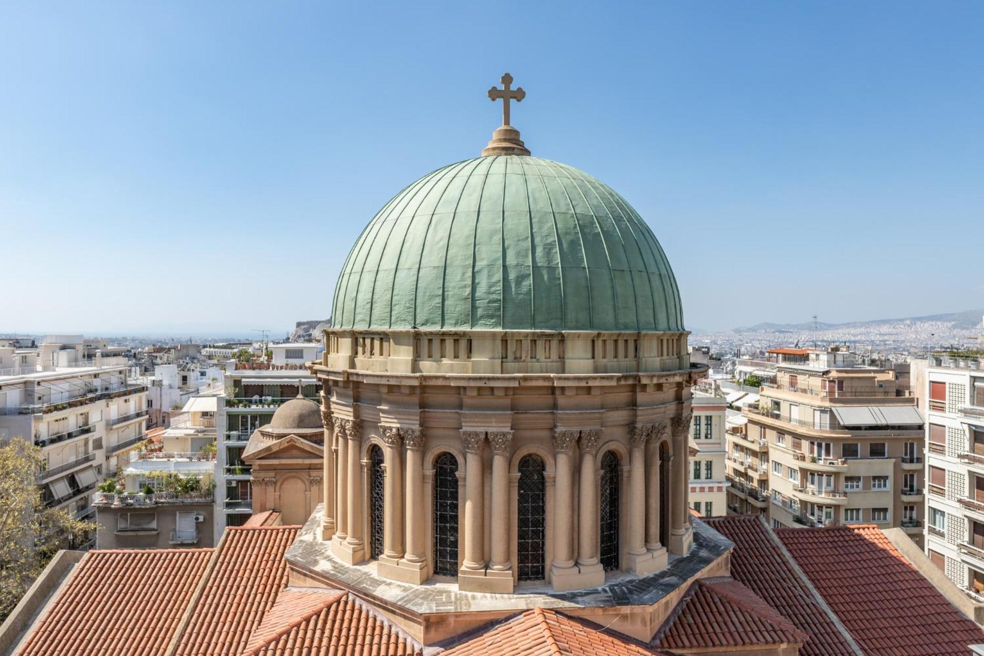 Top Kolonaki Studio+Terrace Stunning Acropolis Views Athens Luaran gambar