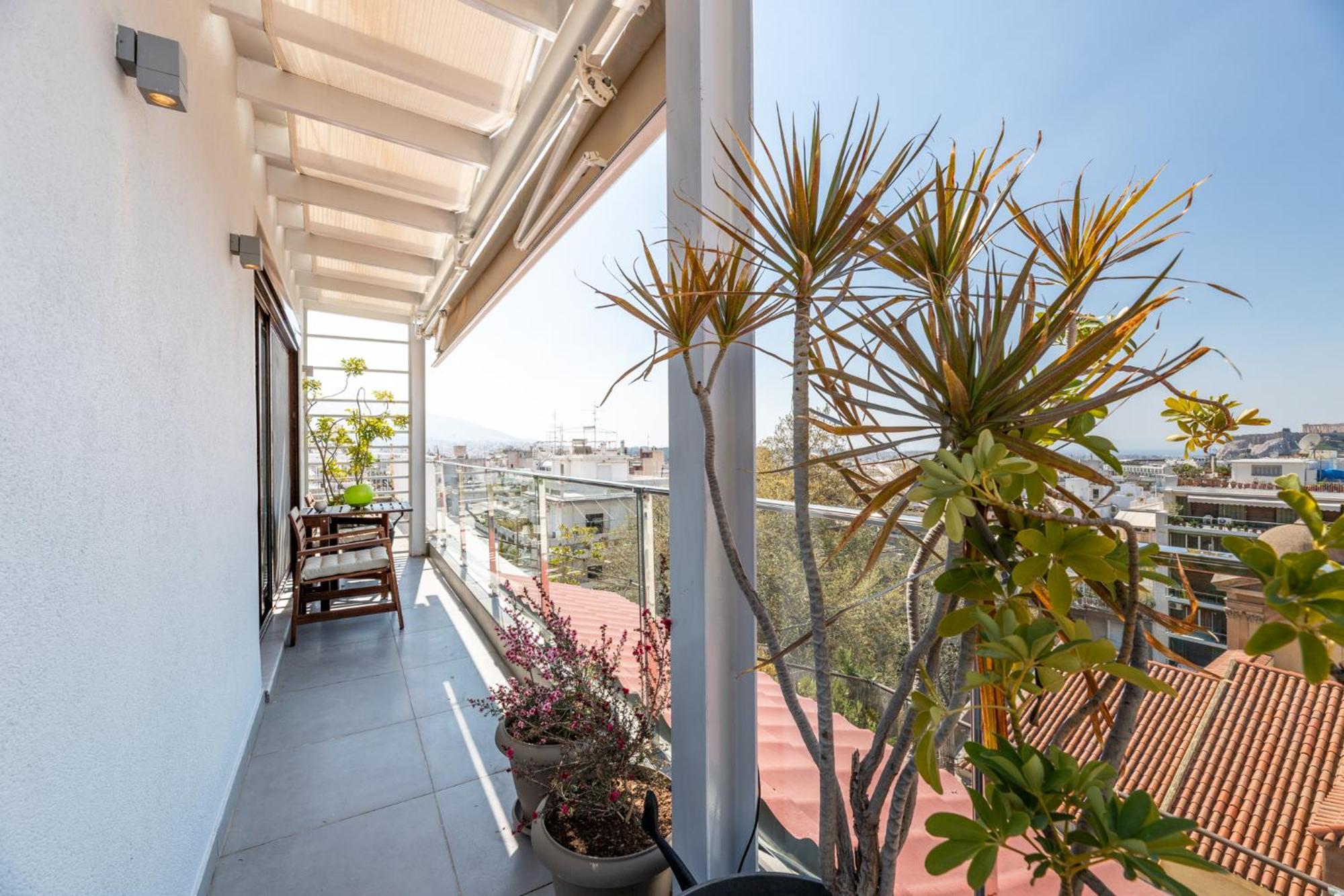 Top Kolonaki Studio+Terrace Stunning Acropolis Views Athens Luaran gambar