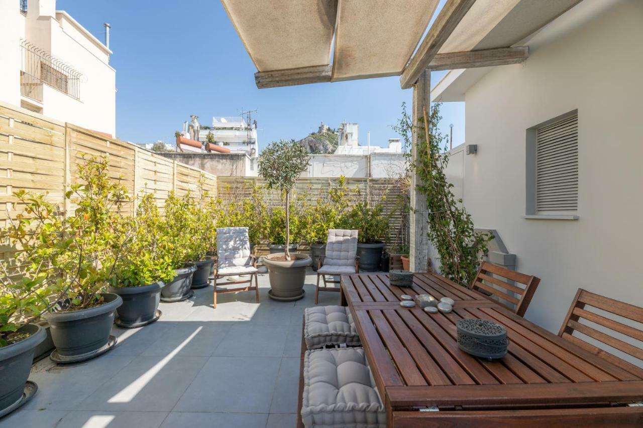 Top Kolonaki Studio+Terrace Stunning Acropolis Views Athens Luaran gambar
