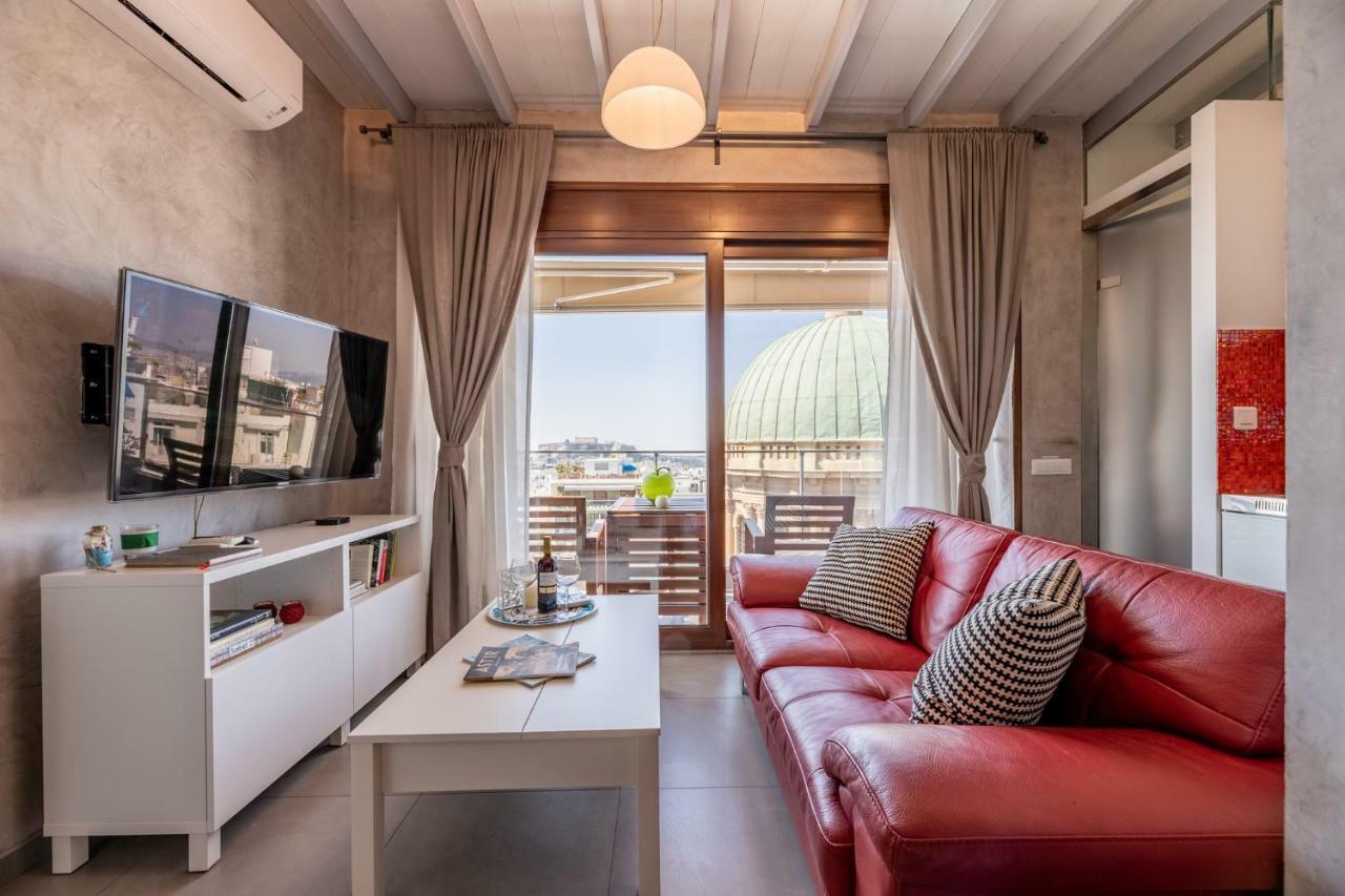 Top Kolonaki Studio+Terrace Stunning Acropolis Views Athens Luaran gambar
