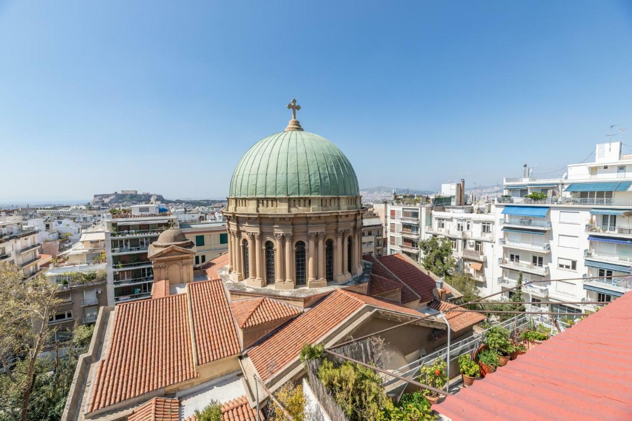 Top Kolonaki Studio+Terrace Stunning Acropolis Views Athens Luaran gambar